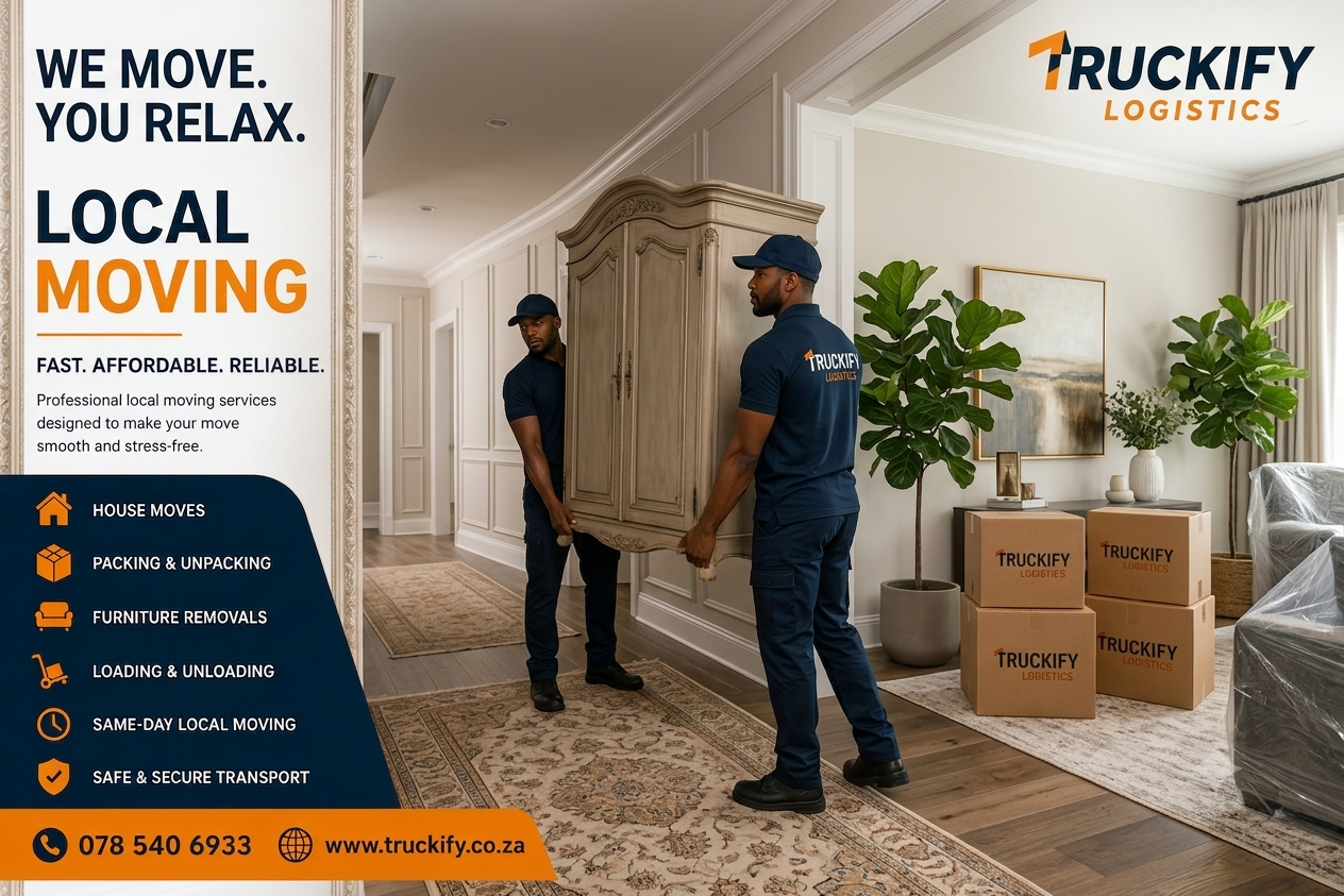 House Removals Made Easy | Truckify Logistics
